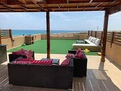 duplex penthouse +roof for sale in north coast,telal alamein sidi abdelrahman , area 161 sqm finishedn , installments 7 yrears