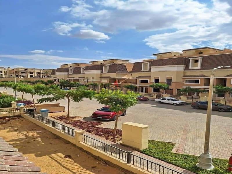 2-room ground floor apartment with garden, 323m, for sale in Sarai Compound, Mostaqbal City, with a down payment of 450,000 and 42% cash discount 5