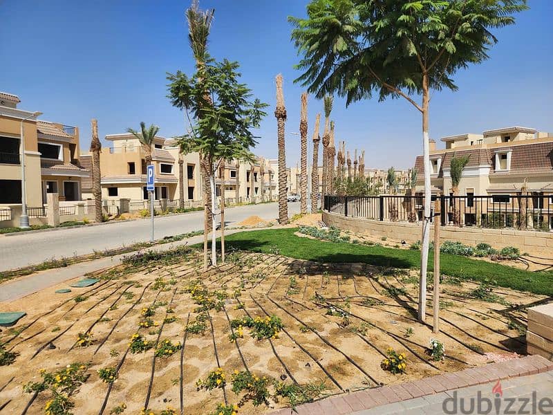 2-room ground floor apartment with garden, 323m, for sale in Sarai Compound, Mostaqbal City, with a down payment of 450,000 and 42% cash discount 9