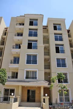 For sale in front of Madinaty, 110 sqm apartment in Sarai Compound, installments for 8 years