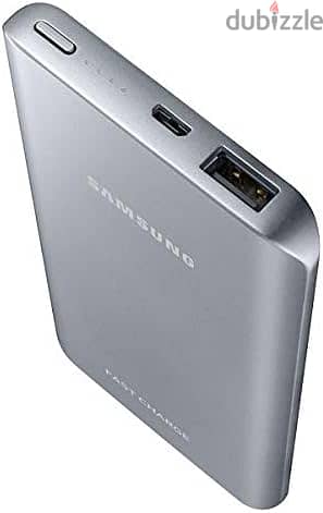 Samsung Fast Charge Battery Pack 5200 mAh, Silver new