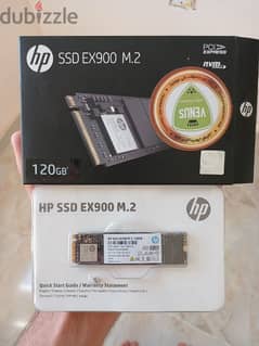HP Ex900 m. 2 120GB NVMe