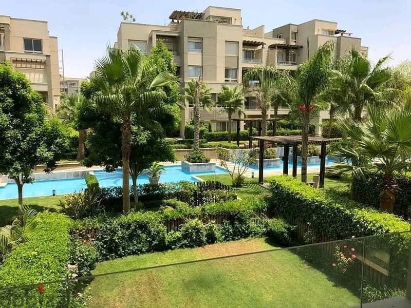 3-room apartment for sale in the most prestigious compound in the First Settlement, directly in front of Al-Rehab | Swan Lake| Hassan Allam 1