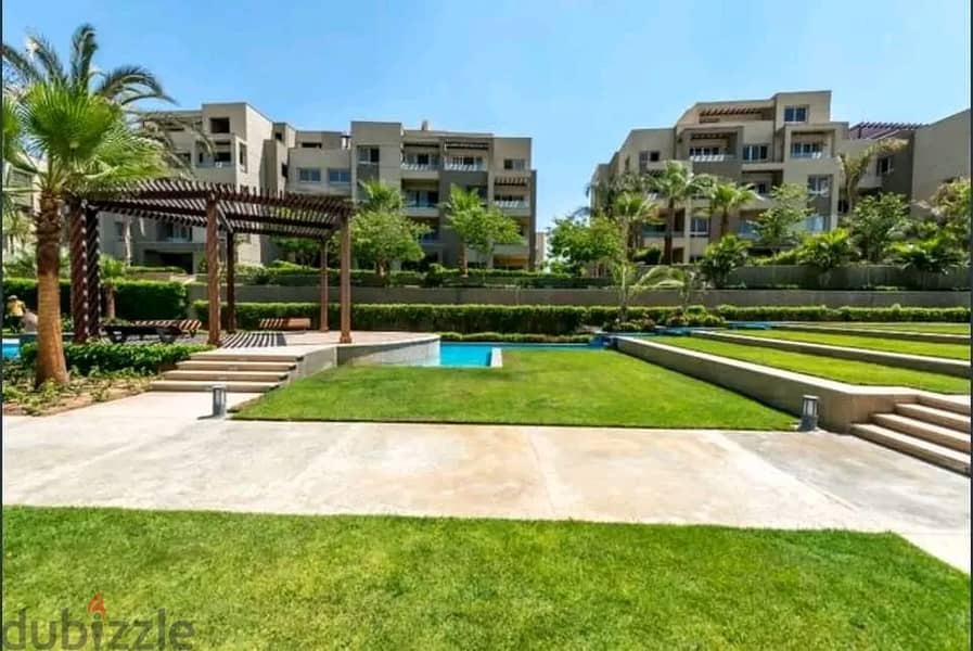 3-room apartment for sale in the most prestigious compound in the First Settlement, directly in front of Al-Rehab | Swan Lake| Hassan Allam 2
