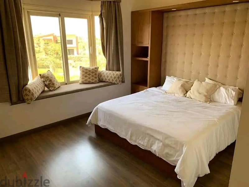 3-room apartment for sale in the most prestigious compound in the First Settlement, directly in front of Al-Rehab | Swan Lake| Hassan Allam 4