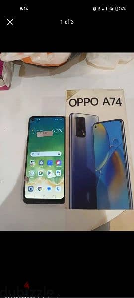 oppo a74 with box 0
