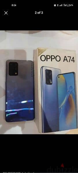 oppo a74 with box 1