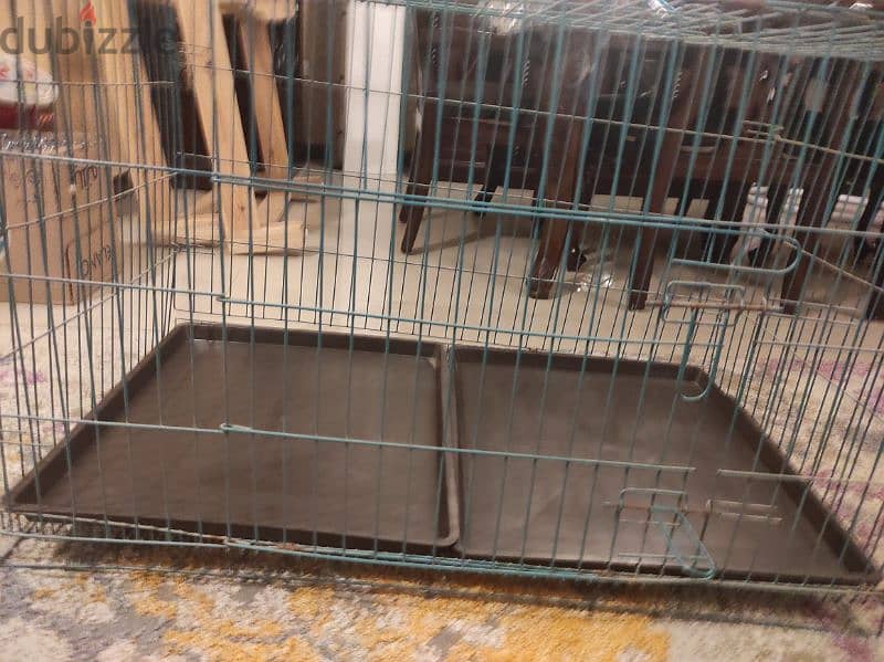 قفص الحيوانات كبير حديد لقطه/dog cage 8