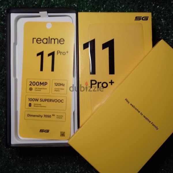 Realme 11 Pro+  512GB + RAM 12 GBكسر الزيرو 7