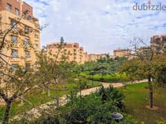 Apartment for sale in Madinaty, 116 sqm with a wide garden view in B11.