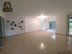 A 225 square meter ground floor apartment with a garden for sale in Madinaty, in the most upscale phase, B3.