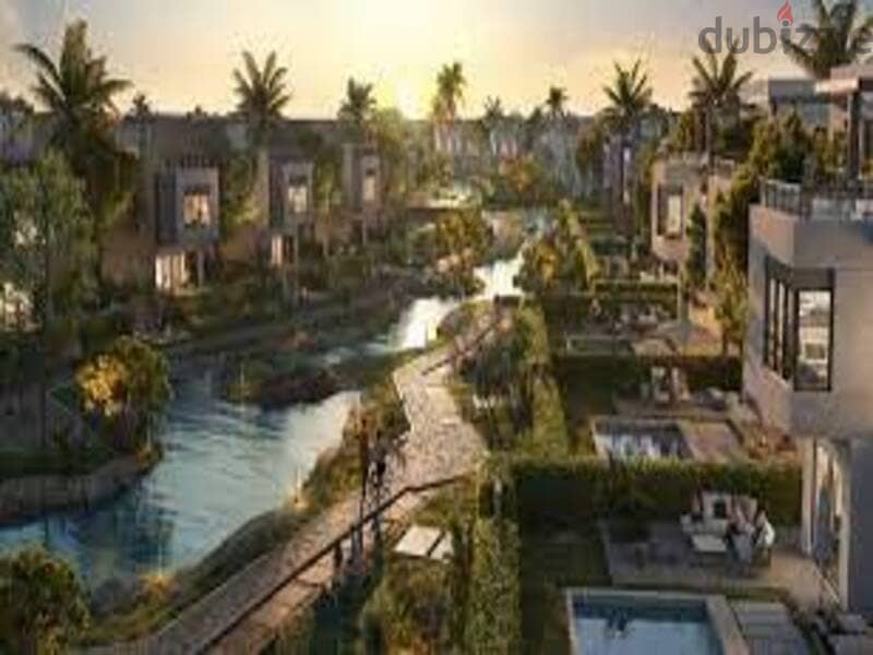 Palm Hills The Crown - townhouse for sale  BAU including Pent : 208 Land : 212 6