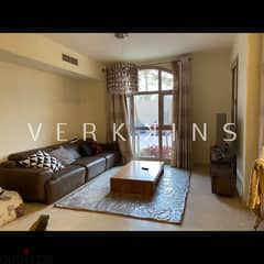 GROUND APARTMENT FULLY FURNISHED WITH GARDEN IN UPTOWN CAIRO AURORA 208 SQM