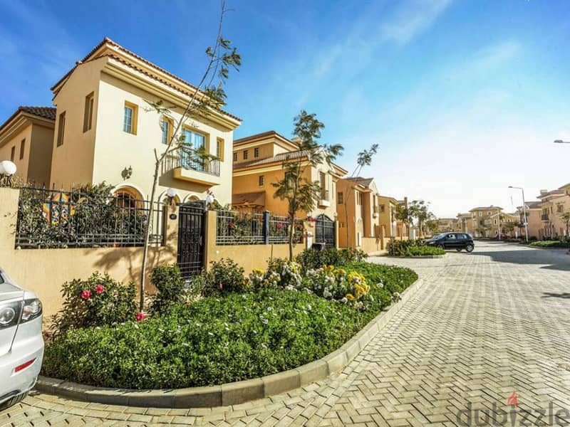Twin house villa for sale 237m with 8 years installments in Hyde Park New Cairo  هايد بارك التجمع الخامس 25