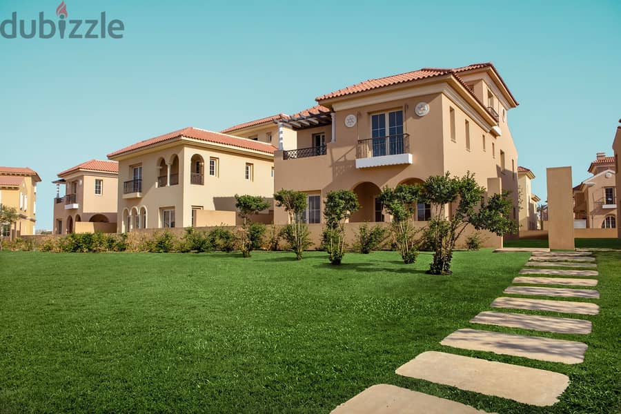 Twin house villa for sale 237m with 8 years installments in Hyde Park New Cairo  هايد بارك التجمع الخامس 28