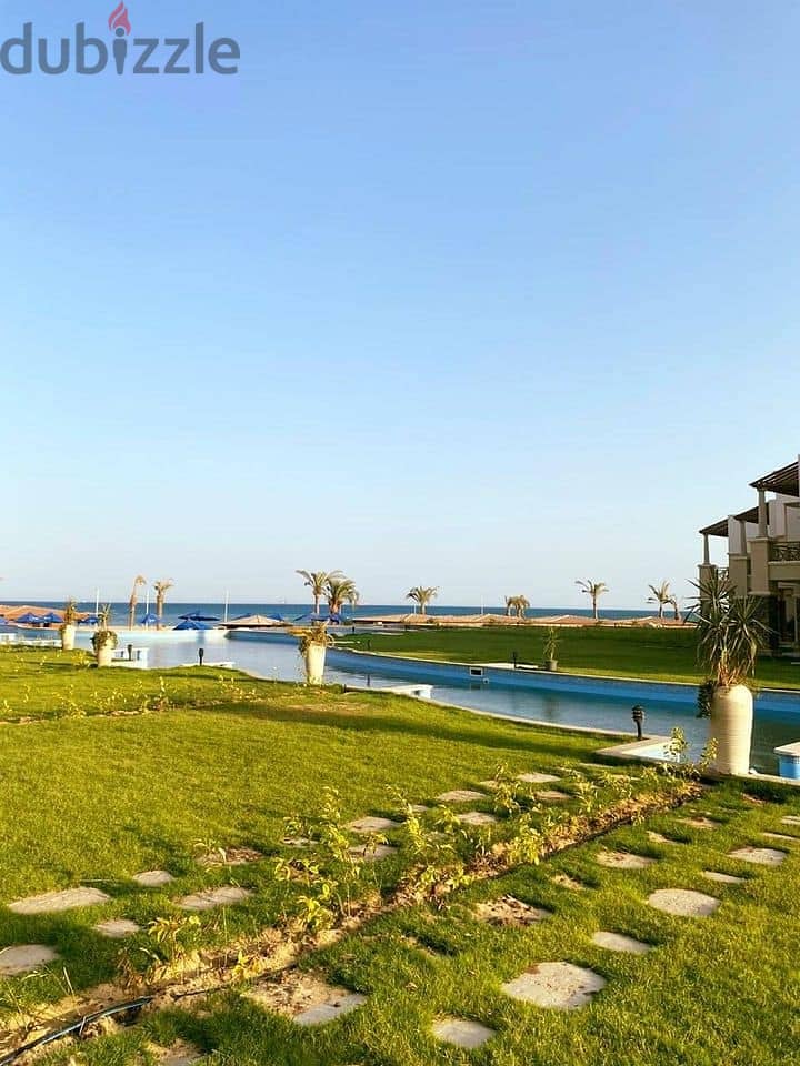 Chalet for sale, RTM , finished, with a panoramic sea view, in Blue Blue Ain Sokhna 4