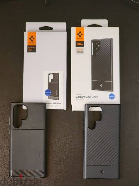 Samsung S22 Ultra original covers - Samsung + Spigen 10