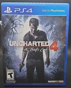uncharted 4 cd for ps4 0