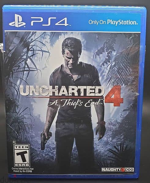 uncharted 4 cd for ps4 0