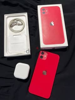 iPhone 11 128g Red (excellent condition)