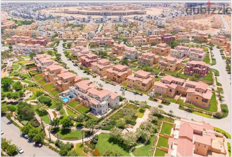Townhouse 215 m2  For Sale In Garden Lakes with 5% down payment  in 6th Of October City By Hyde Park near to New Giza 4