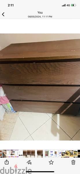 ikea bed and chest  half of price 5