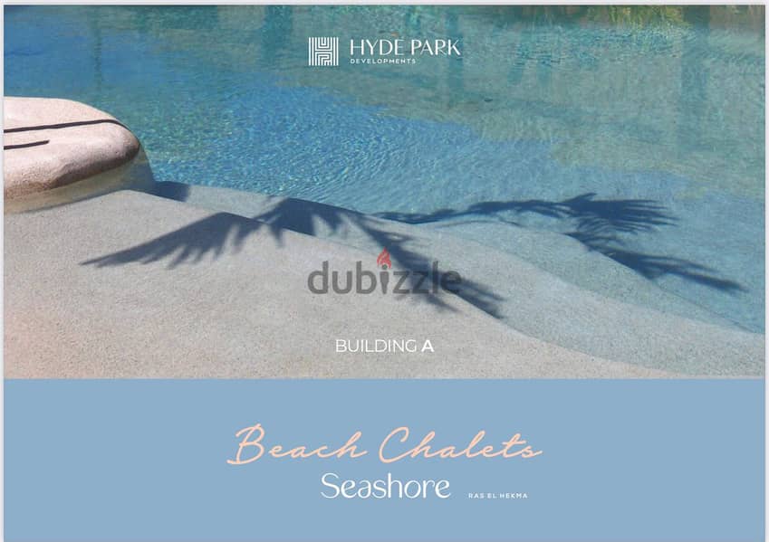 Chalet 130 m2  for sale  Seashore, Ras El Hekma  with 5% down payment by Hyde Park. 5