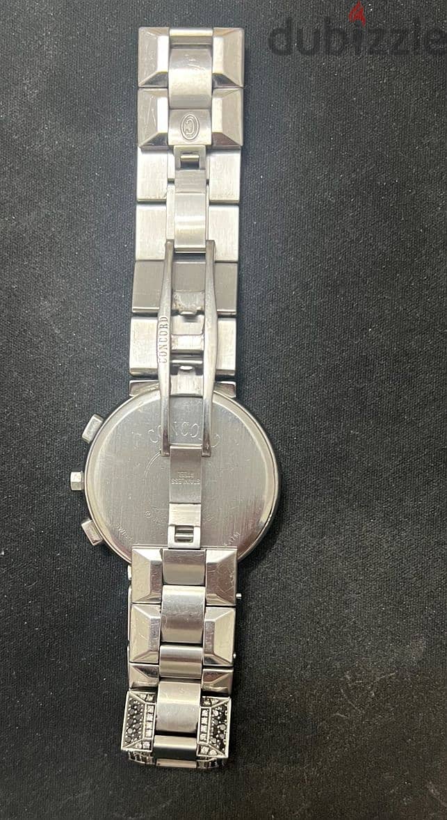 Custom-Made Diamond Concord Watch (With Rare Black Diamonds) 2