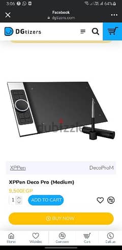 graphic tablet xp-pen deco pro medium