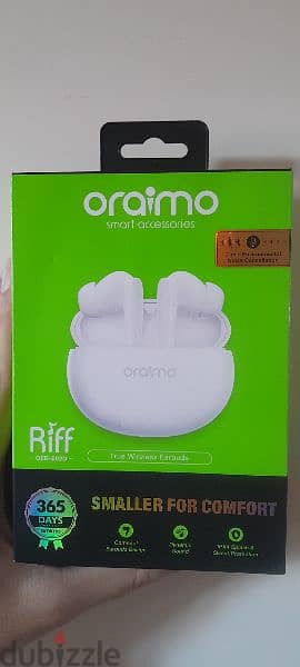 سماعة oraimo riff e02d اورجينال استعمال بسيط 0