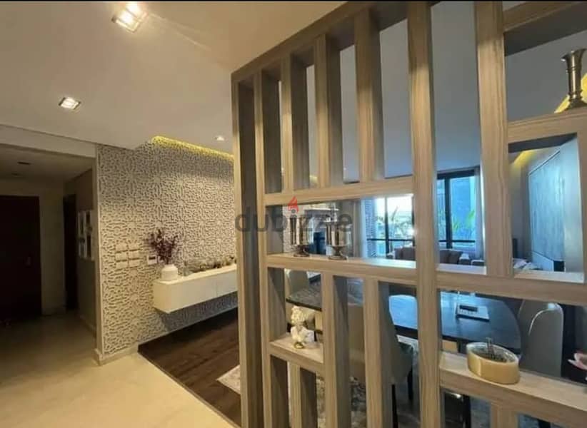Garden apartment for sale 160 m, immediate receipt and finishing, in La Vista, El Patio 7, Fifth Settlement, next to American University, installments 13