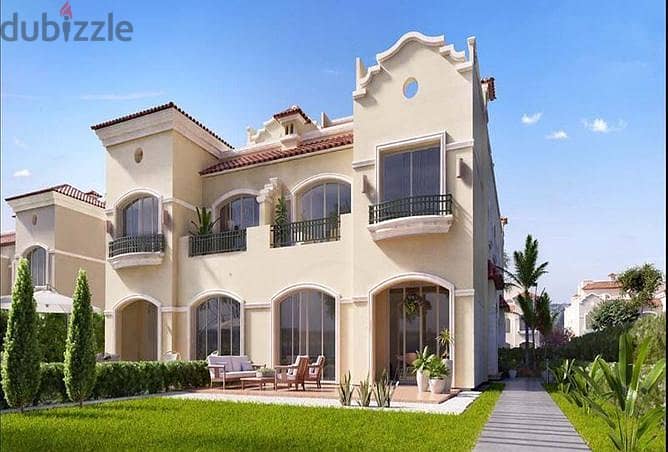 Classic standalone villa 364m ready to move with installments 4y in Patio Prime La Vista Sherouk   باتيو برايم لافيستا الشروق 3