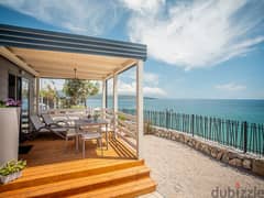Fully finished chalet directly on the most beautiful and largest lagoons on the North Coast of Cali Coast, Ras El Hekma with a down payment of 700,000 0