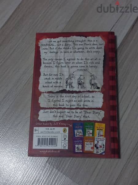 Original Diary Of A Wimpy Kid Book 1