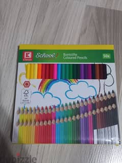50 Pieces Coloured Pencils Set Made In Germany