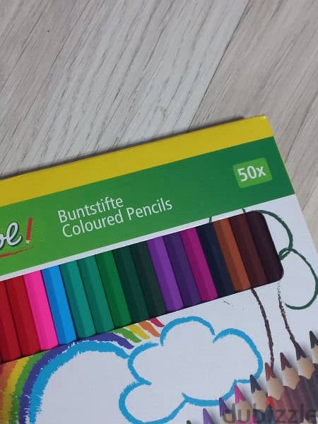 50 Pieces Coloured Pencils Set Made In Germany 2