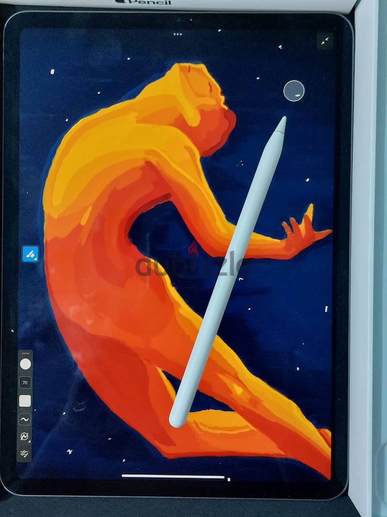 iPad Pro 11 . . 128GB + New Apple pencil 2 generation + Case. 3