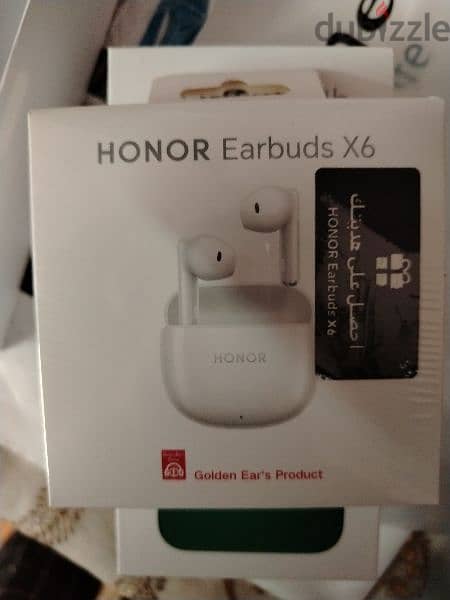 اير بودز Honor X6 جديدة متبرشمة 0