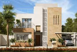 villa fully finished resale installments up to 7 years old contract in maqsad