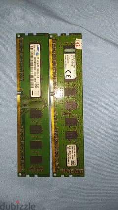 Ram 4x2 DDR3 computer | رامات كومبيوتر ٤ جيجا