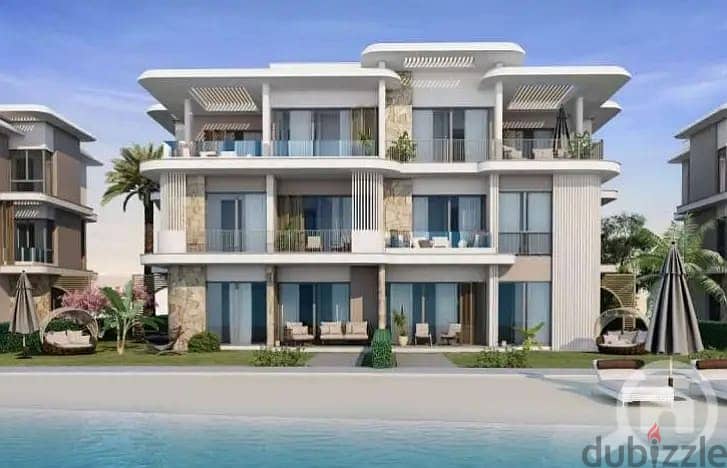 Two-room chalet for sale with a sea view in >>Koun - Ras El-Hekma << one of the projects of Mabany Edris 0