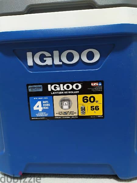 ايس بوكس ايجلو امريكي 56 لتر
Ice box Igloo latitude 56 liter USA 1