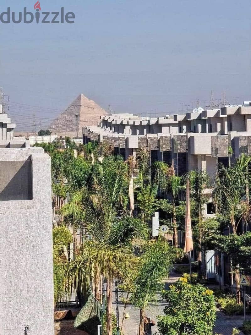 Apartment for sale 163 M  in Sun Capital Compound, immediate receipt, distinctive view overlooking the pyramids 9