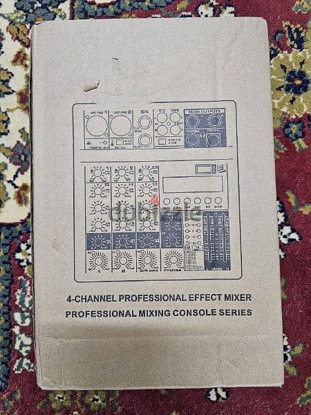 4 Channels Audio Mixer - ميكسر صوت ٤ قنوات 1