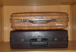 1 American Tourister Briefcase + 1 Samsonite Briefcase