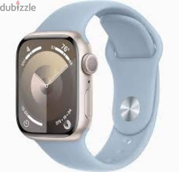 apple watch series 9 45mm starlight GPS اخر قطعه استارلايت متاحه 1