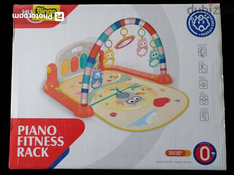 baby piano playmat بيبي سجادة لعب بيانو 0