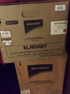 SHARP Split Air Conditioner 3 HP Cool - Heat Turbo Cool WhiteAY-A24USE 0