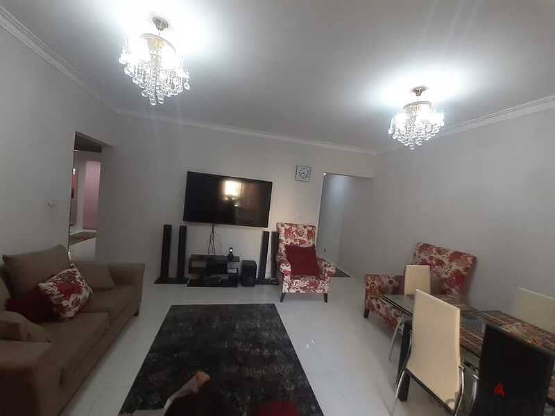 Furnished apartment for rent in the first settlement inside the Achrafieh B compound 10