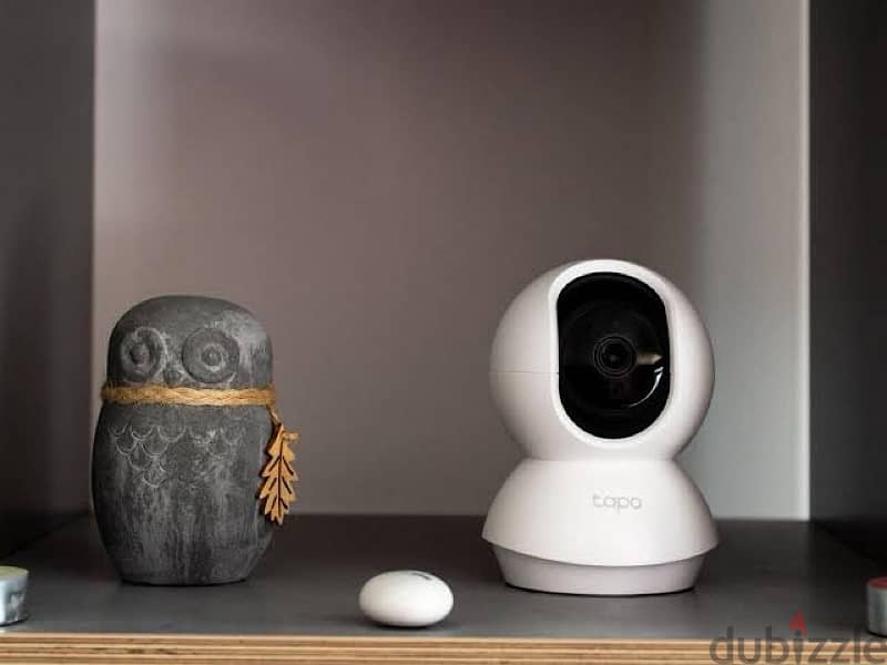 Tapo c200 360-degree smart wi-fi pan and tilt camera, 1080 p - white 3